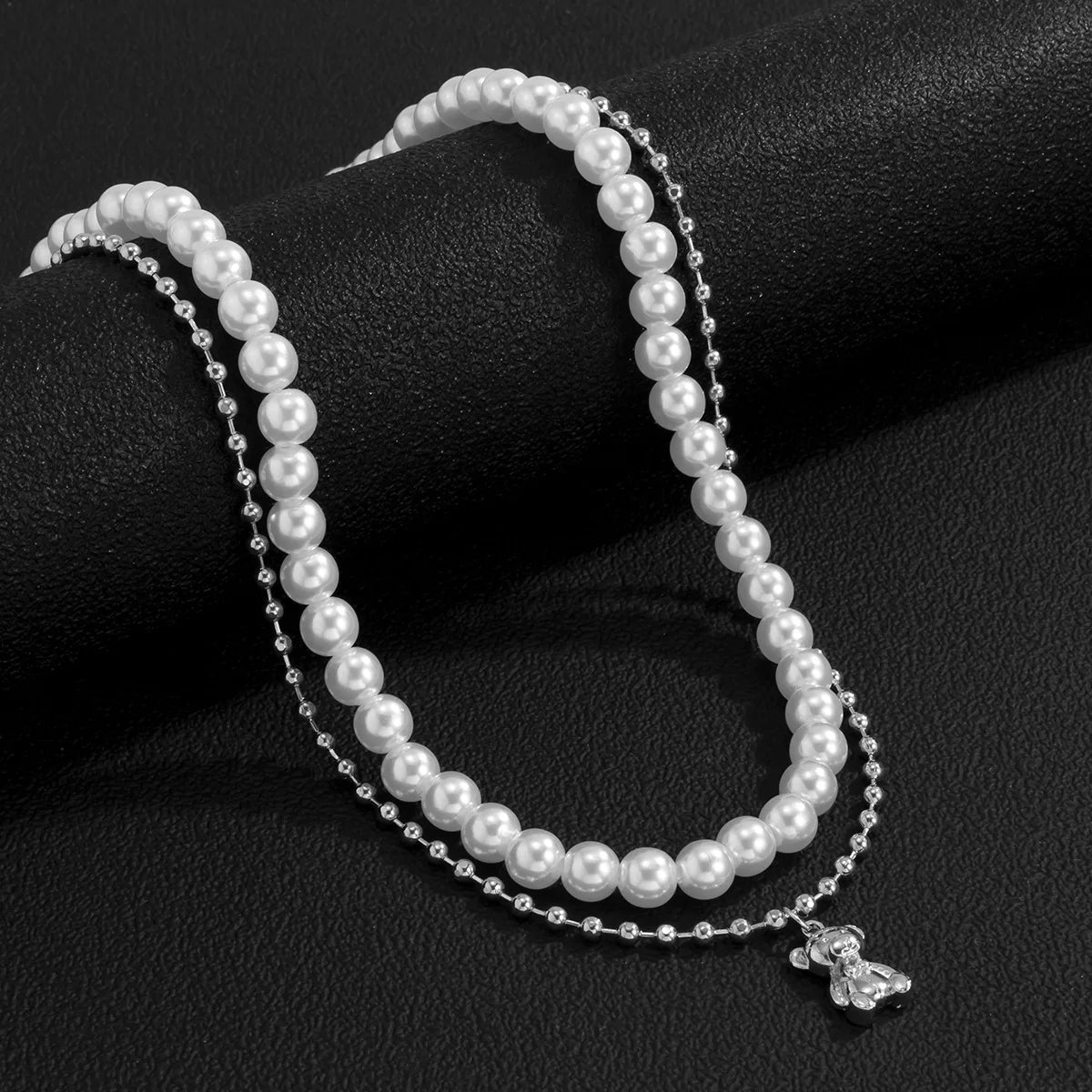 KunJoe 2pcs/set Stainless Steel Metal Rivet Pendant Thin Snake Chain Necklace for Men Punk Silver Color Cuban Link Chain Choker