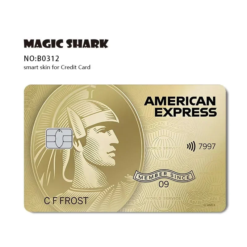 Fashion Matte Gold Silver Black Matte PVC Film Skin Sticker Tape for Bank Credit Debit Card Support Customize Design