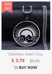 Gothic Blade Razor Pendant Necklaces Men Black Color Stainless Steel Chain Necklace Aesthetic Jewelry collier homme N423S01