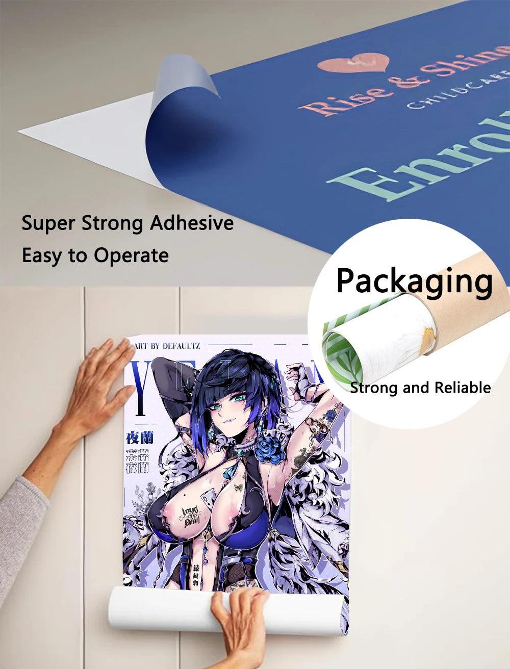S-Split Fiction GAME Poster HD art sticky wall waterproof home living room bedroom bar aesthetic decoration