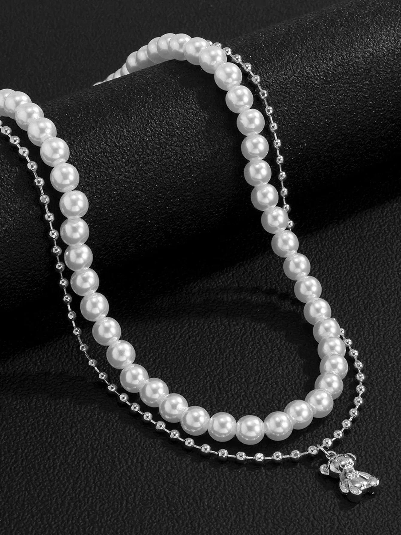 KunJoe 2pcs/set Stainless Steel Metal Rivet Pendant Thin Snake Chain Necklace for Men Punk Silver Color Cuban Link Chain Choker